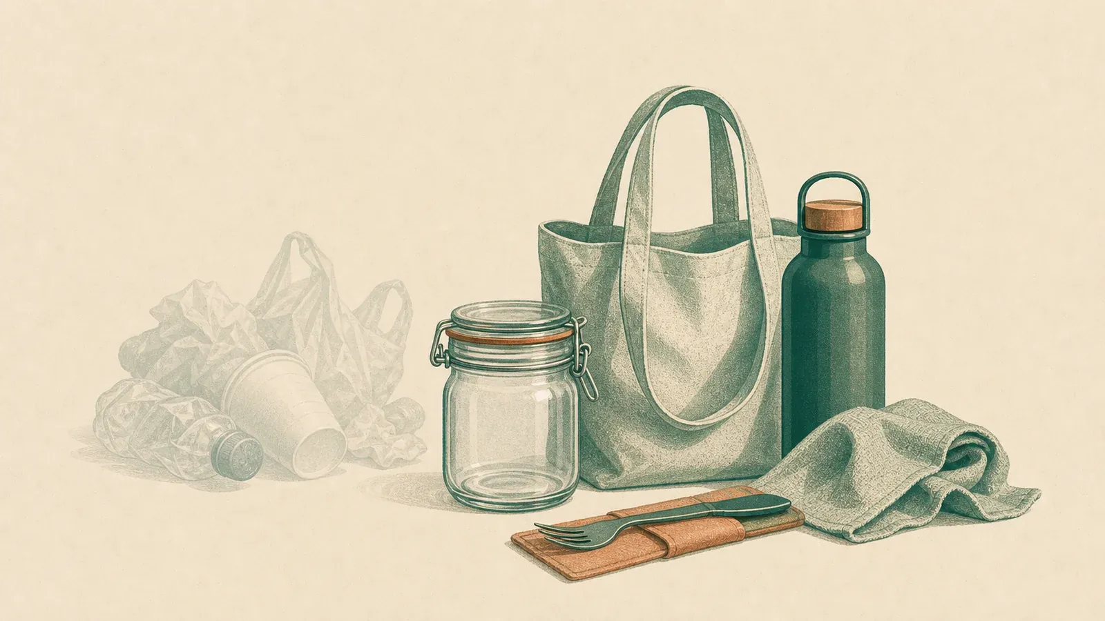 Plastik im Alltag reduzieren: Was wirklich zählt – und was nur Symbolik ist