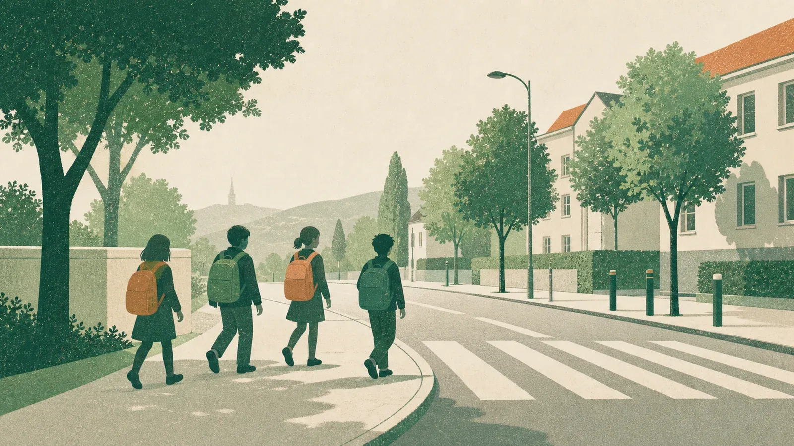 Zu Fuß zur Schule: Warum aktive Mobilität bei Kindern wieder zunimmt